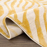 Hauteloom Terra TR Mustard Machine Made Polypropylene Rug