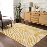 Hauteloom Terra TR Mustard Machine Made Polypropylene Rug