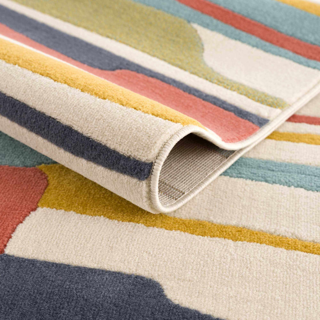 Hauteloom Southfields STHF Charcoal Machine Made Polypropylene Rug