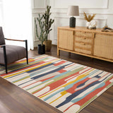 Hauteloom Southfields STHF Charcoal Machine Made Polypropylene Rug