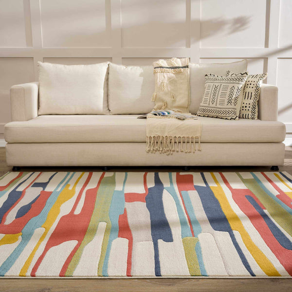 Hauteloom Southfields STHF Charcoal Machine Made Polypropylene Rug