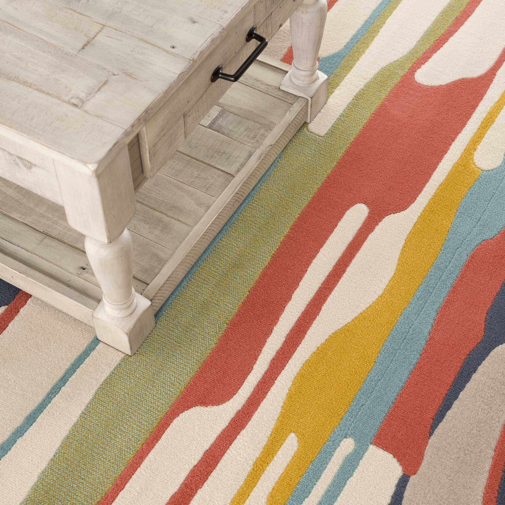 Hauteloom Southfields STHF Charcoal Machine Made Polypropylene Rug