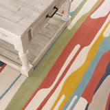 Hauteloom Southfields STHF Charcoal Machine Made Polypropylene Rug