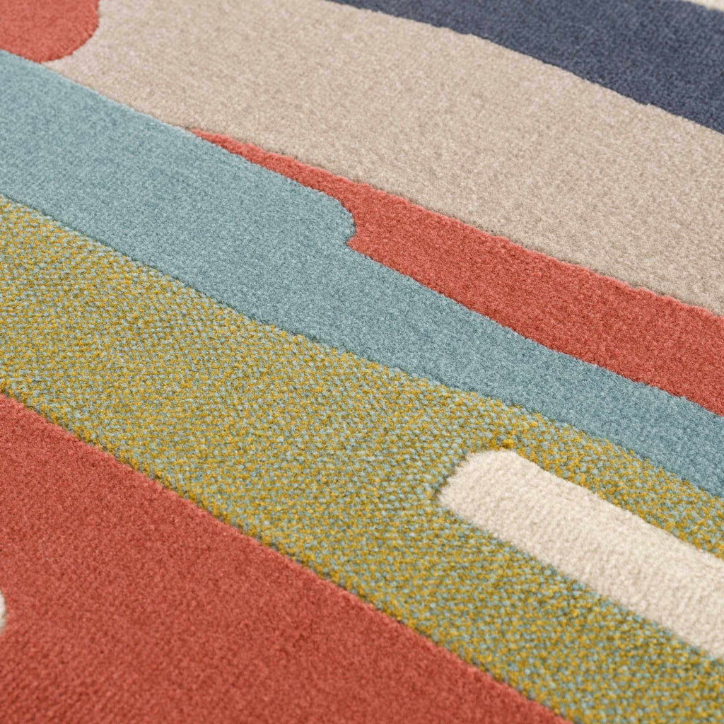 Hauteloom Southfields STHF Charcoal Machine Made Polypropylene Rug