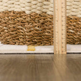 Hauteloom Means MEAN Mustard Machine Made Polypropylene Rug