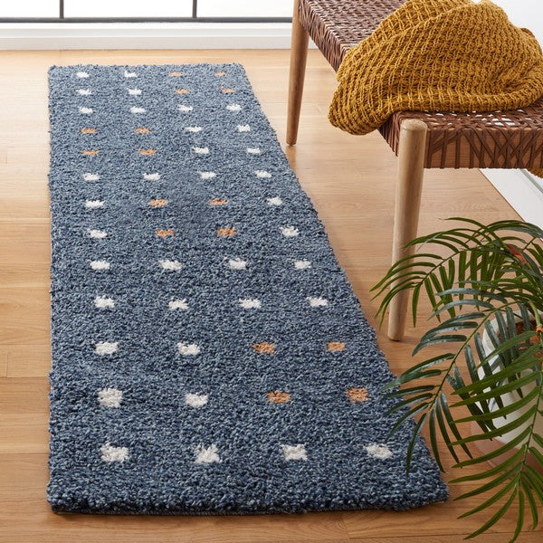 safavieh clearance calico shag clc102m blue rug