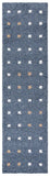 safavieh clearance calico shag clc102m blue rug