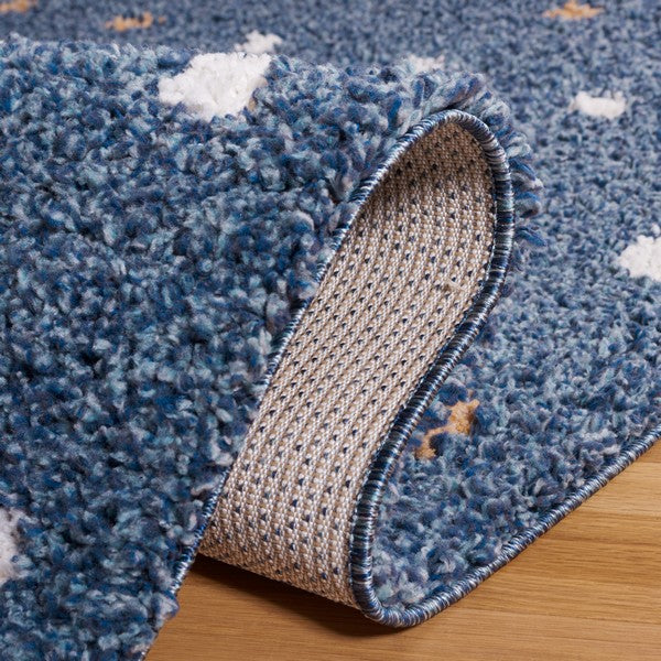 safavieh clearance calico shag clc102m blue rug