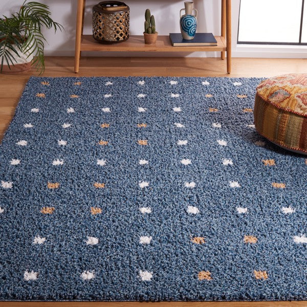 safavieh clearance calico shag clc102m blue rug