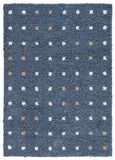 safavieh clearance calico shag clc102m blue rug
