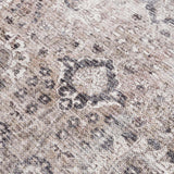 Hauteloom Ganyangan GANY Black Machine Made Chenille-Polyester Rug