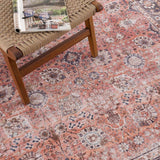 Hauteloom Watchtower WTC Black Machine Made Chenille-Polyester Rug