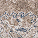 Hauteloom Baltinglass BLTN Blue Machine Made Chenille-Polyester Rug