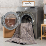 Hauteloom Greenpoint GRNPN Beige Machine Made Chenille-Polyester Rug