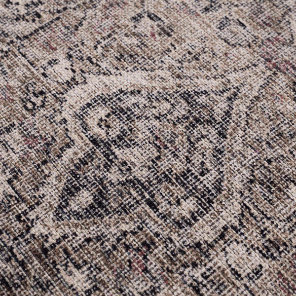 Hauteloom Greenpoint GRNPN Beige Machine Made Chenille-Polyester Rug