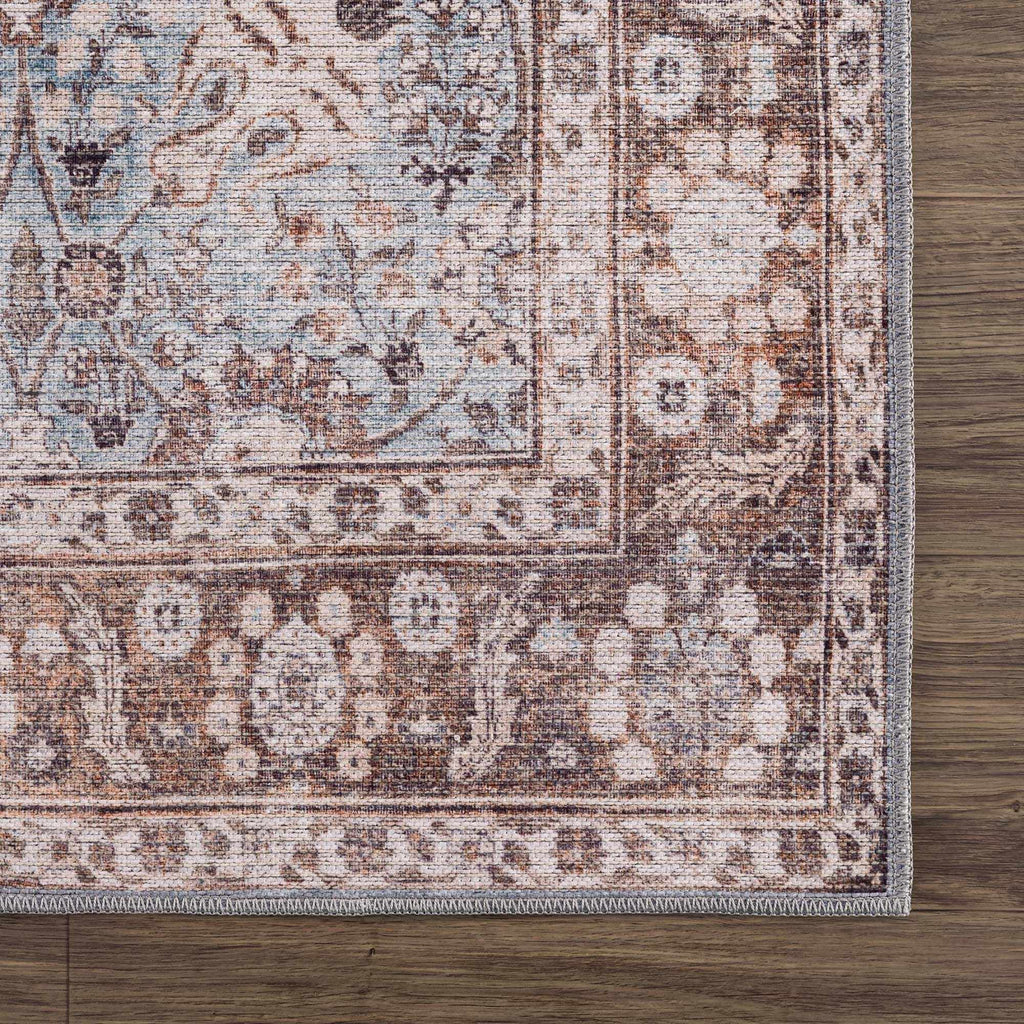 Hauteloom Dauis DAUI Cream Machine Made Chenille-Polyester Rug