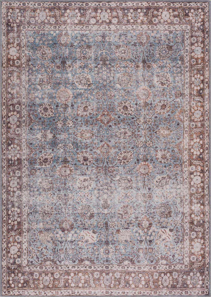 Hauteloom Dauis DAUI Cream Machine Made Chenille-Polyester Rug