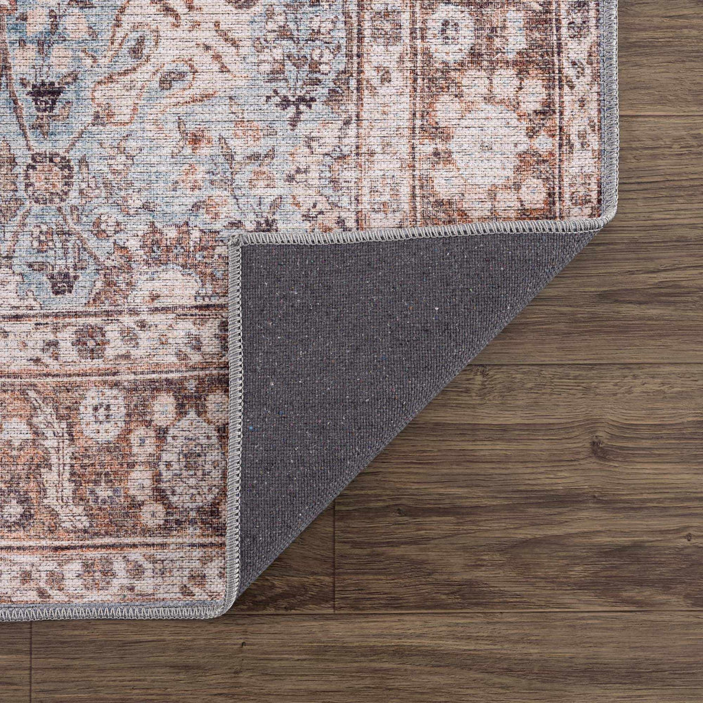 Hauteloom Dauis DAUI Cream Machine Made Chenille-Polyester Rug