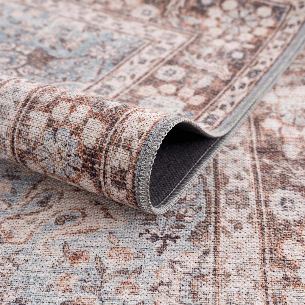 Hauteloom Dauis DAUI Cream Machine Made Chenille-Polyester Rug