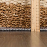 Hauteloom Dauis DAUI Cream Machine Made Chenille-Polyester Rug