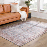 Hauteloom Dauis DAUI Cream Machine Made Chenille-Polyester Rug