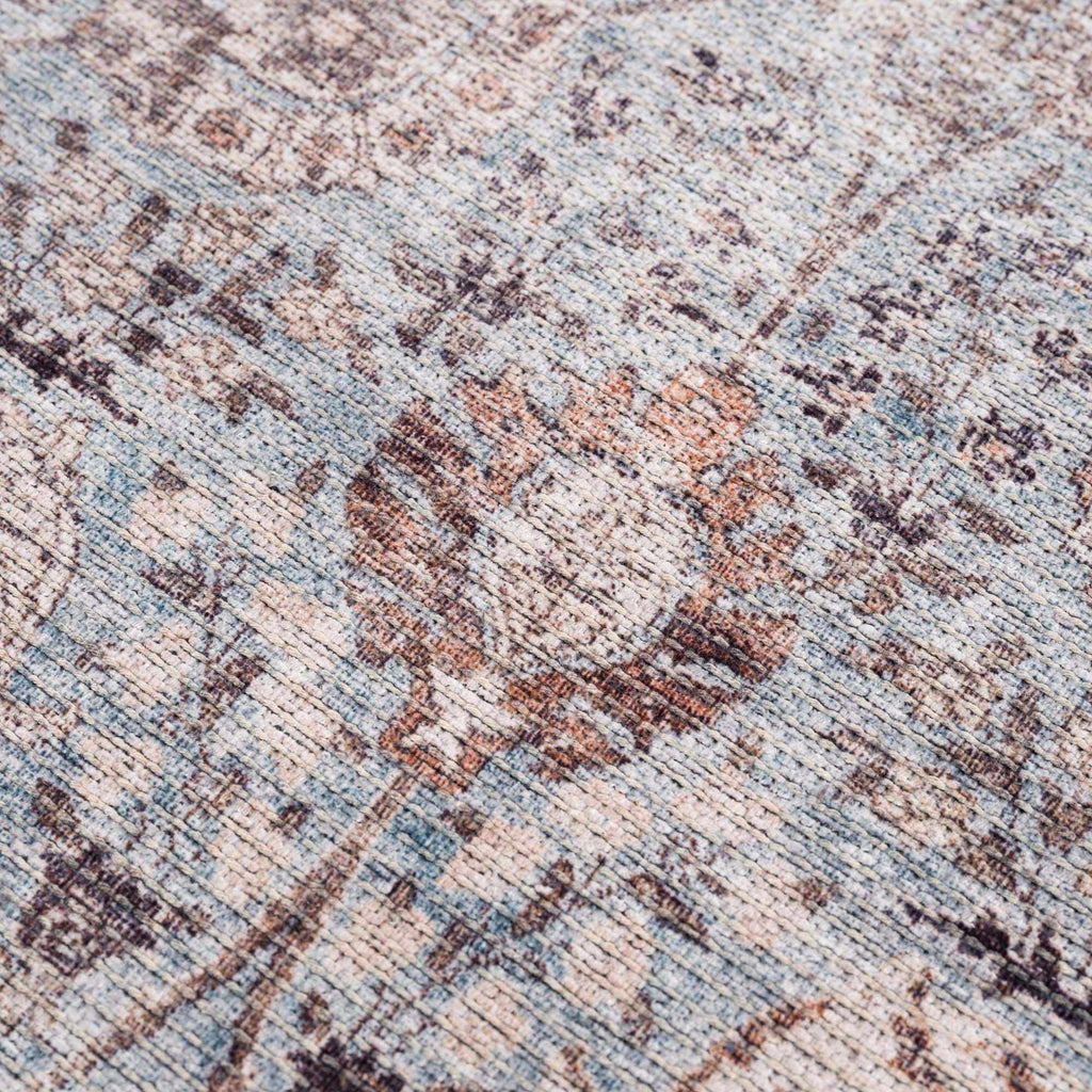Hauteloom Dauis DAUI Cream Machine Made Chenille-Polyester Rug