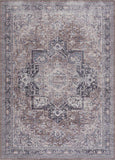 Hauteloom Abner ABN White Machine Made Chenille-Polyester Rug