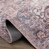 Hauteloom Limited Edition VIH Peach Machine Made Chenille-Polyester Rug