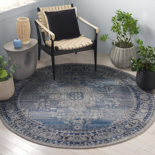 safavieh clearance classic vintage clv806m blue rug