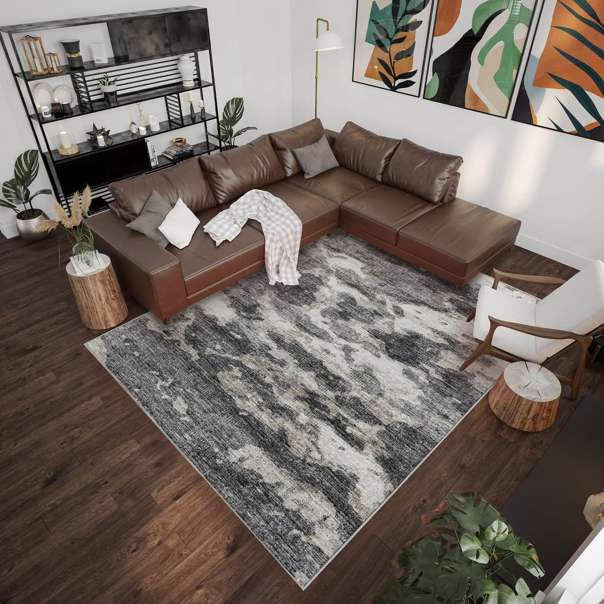 dalyn camberly cm6 midnight rug