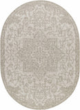 Hauteloom Canadian CNDN Gray Machine Made Polypropylene Rug