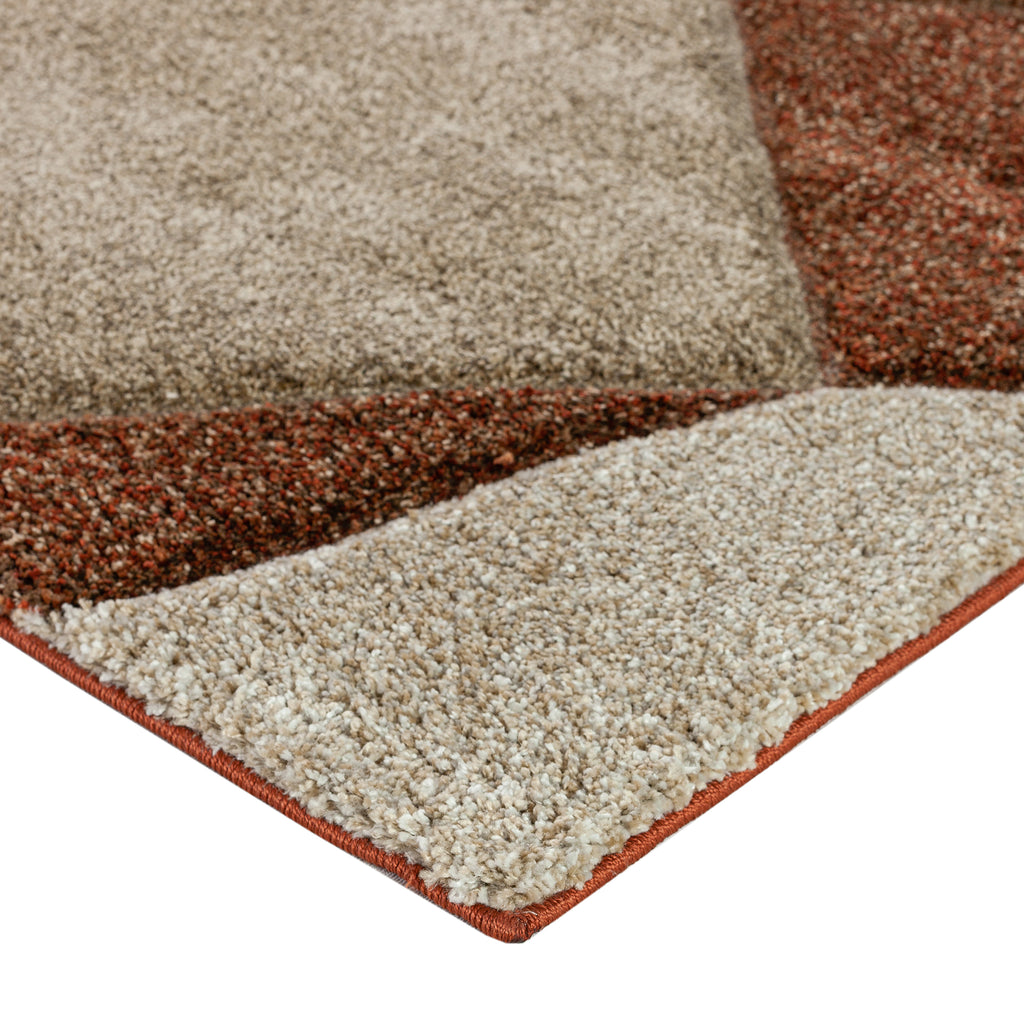 dalyn carmona co1 paprika rug