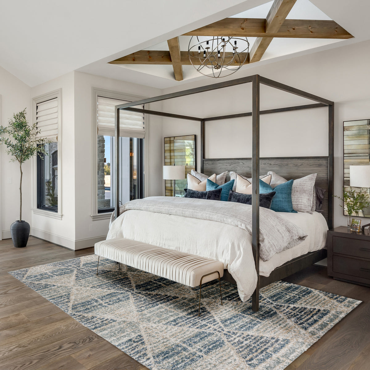 dalyn carmona co8 denim rug