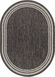 Hauteloom Coonamble COONA Charcoal Machine Made Polypropylene Rug