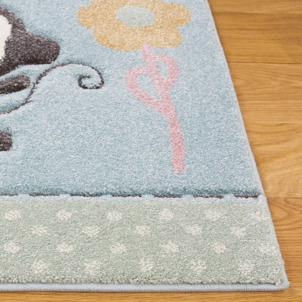 safavieh clearance carousel kids crk120k blue rug