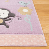 safavieh clearance carousel kids crk120v purple rug