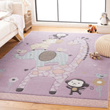 safavieh clearance carousel kids crk120v purple rug