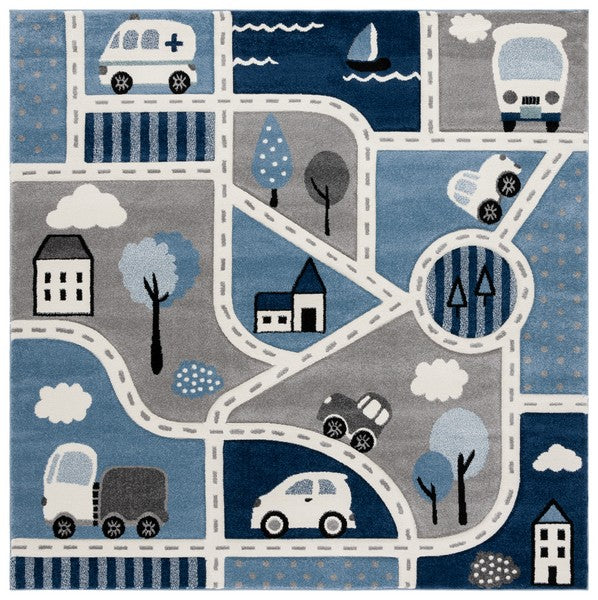 safavieh clearance carousel kids crk193m grey rug