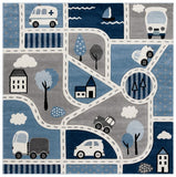 safavieh clearance carousel kids crk193m grey rug