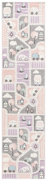 safavieh clearance carousel kids crk193u grey rug