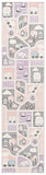 safavieh clearance carousel kids crk193u grey rug