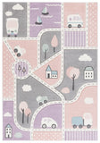 safavieh clearance carousel kids crk193u grey rug