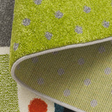 safavieh clearance carousel kids crk193y green rug