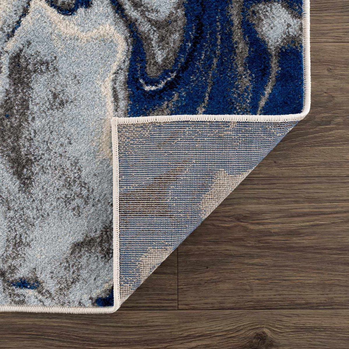 Hauteloom Glendon GLNDN Pale Blue Machine Made Polypropylene Rug