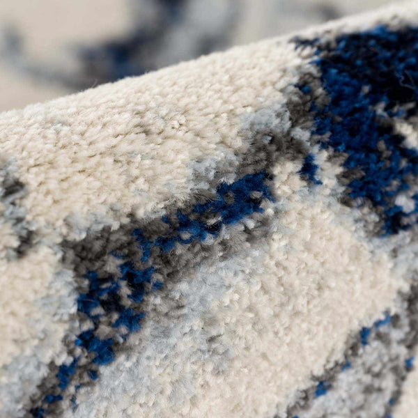 Hauteloom Glendon GLNDN Pale Blue Machine Made Polypropylene Rug