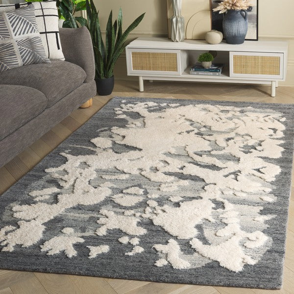 safavieh clearance casablanca csb445h dark grey rug