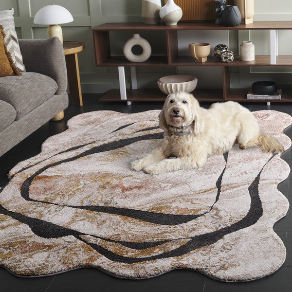 safavieh clearance contour 300 ctr302p rust rug