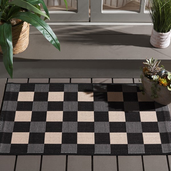 safavieh clearance courtyard cy6443 25621 black rug