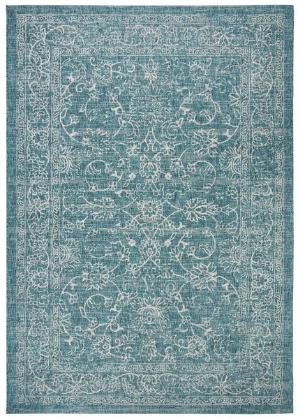 safavieh clearance courtyard cy8680 37221 turquoise rug