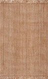 Hauteloom Moncton MONCT LightBrown Woven/Flatwoven Jute Rug